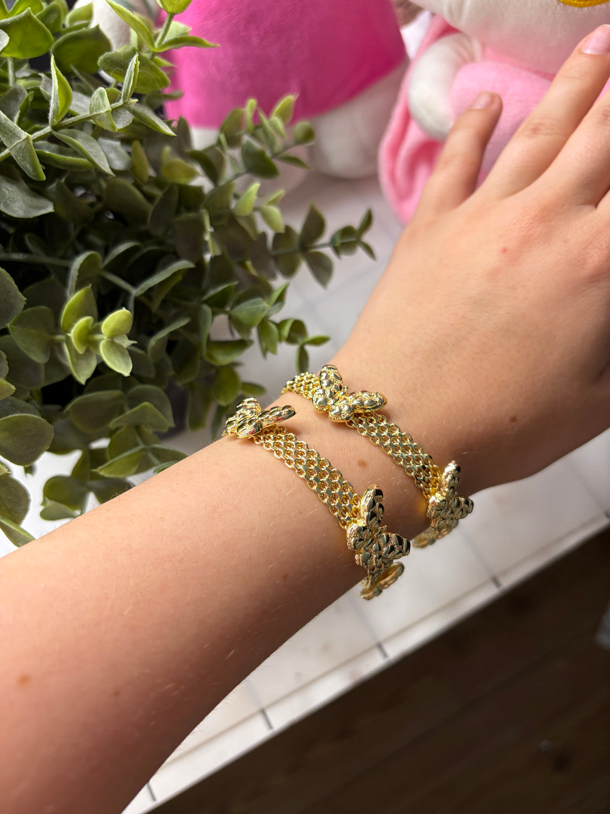 nugget Butterfly Bracelet