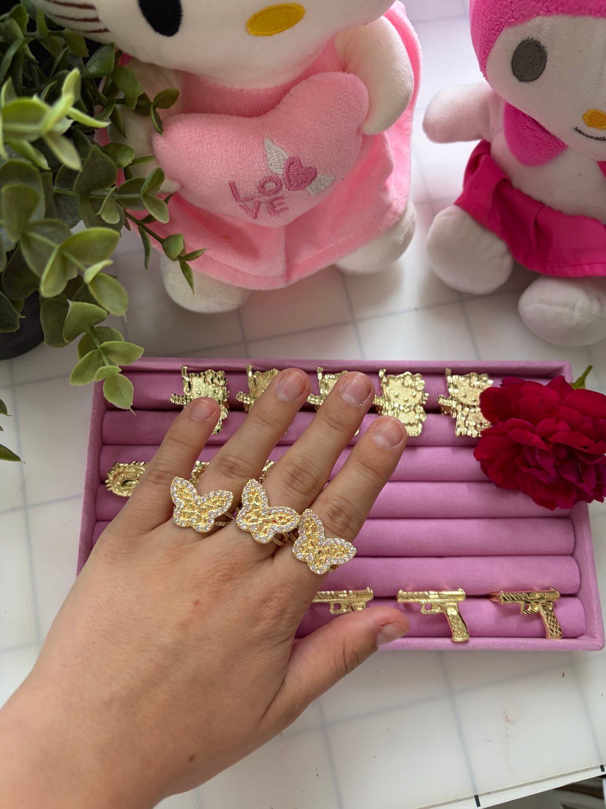 Tinkle Butterfly Ring